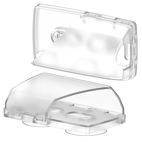 EZ Pass Holder for Windshield with Suction Cups – Secure Toll Transponder Mount for EZ Pass Mini & iPass, Durable, UV & Heat Resistant Case for Car, Easy Install, No Adhesive, Removable