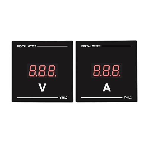 Voltampèremètre numérique 6L2 AC 50-500V pour tableau électrique