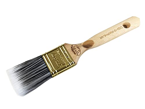 Pennelli Cinghiale 548 Pennellessa 40mm Multiuso Pennello Universale Antigoccia Non Perde Pelo per Hobby o Fai da te