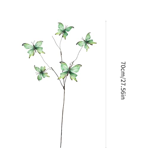 Decoración de Ramas Secas Artificiales con Mariposas 2 piezas miniatura 5
