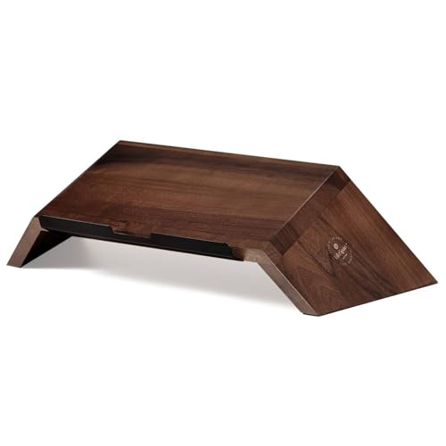 Soporte ergonómico de madera para portátil LifeSpan Fitness