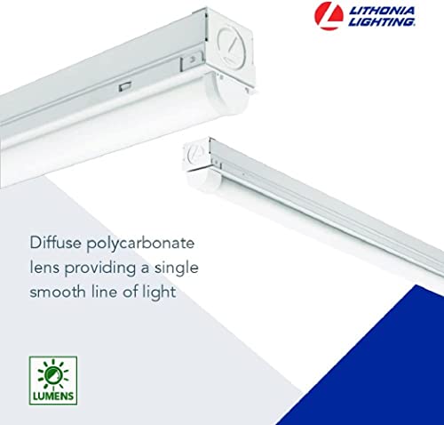 Tira de LED Lithonia Lighting 8 pies 2 luces MVOLT miniatura 4