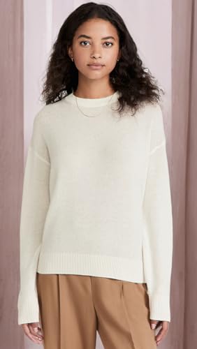 Image of Theory Women's Long Sleeve Cashmere Pullover Sweater