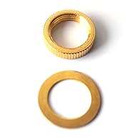 Washer and Nut set for Epiphone and Gibson Toggle Switches Available in Chrome, Black and Gold Premium Quality – High-grade materials ensure durability and superior performance. Toggle Switch Nut and Washer for Epiphone and Gibson Guitars - Gold Hard...