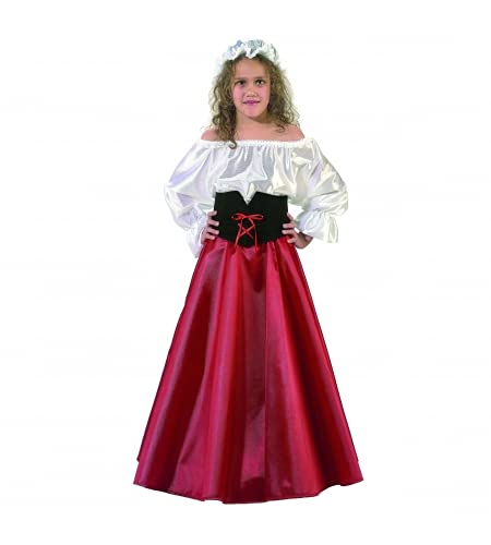 FYCAR VESTIDO DULCINEA DONCELLA ADULTO - Talla 44 ¦ L Mujer | XS Hombre