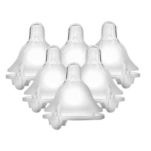 Image of Evenflo Feeding Piece of 6 Balance Plus Wide Neck Nipples for The Balance Plus Wide Neck Baby Bottles, 0 Months and Up