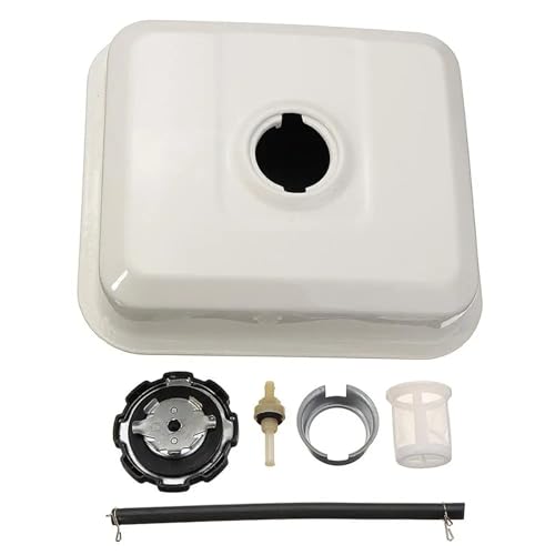 HLSONHENGM A Set of Power 3L Tanks for GX140 GX160 GX200 Lawn Mowers Gasoline Engine Tanks with Accessories Replacement Parts