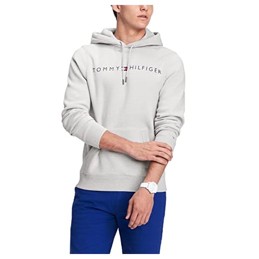Tommy Hilfiger herr THD huvtröja sweatshirt med huva