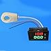 FABULETTA Digital Panel Meter Dual Display Voltmeter Ammeter DC 0-300V Hall Effect Sensor Current Monitor for Industrial Test Measurement Black(200A)