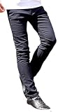 SILVER BULLET CavariA キャバリア メンズ ユニセックス ロングパンツ スリム タイト ストレッチ 細身 CANF24-13【-】 (46(L), NAVY(ネイビー))