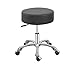 Comfy Memory Foam Heavy Duty Rolling Stool,Adjustable Chair with Wheels for Doctor,Shop,Nail Tech,Potters,Medical,Massage,Artist,Tattoo,Studio,Office,Pedicure(Black)