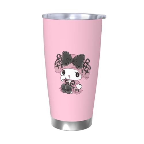 マイメロディ 水筒 真空断熱ケータイマグ 600ml ステンレスボトル 車用 直飲み 保温 保冷 フタ付きコーヒーカップ アウトドア 車のネイブに最適 スポーツタイプ ステンレスクールボトル 軽量 隔? 水筒 男の子 女の子