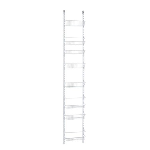 ClosetMaid Adjustable Organizer Rack with Baskets Wall or Over Door Mount, for Kitchen, Pantry...