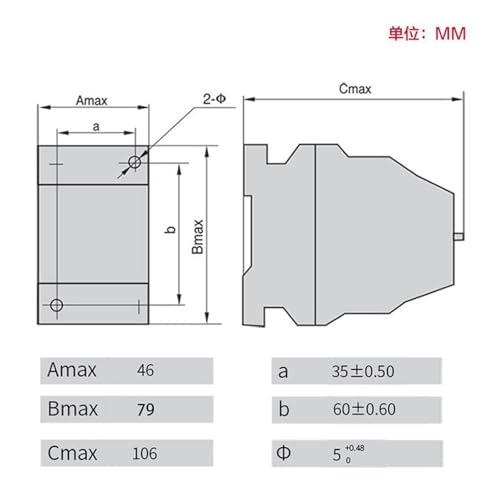 Contacteur triphasé CJX1 9A 3TB40 relais de puissance 24V - 2