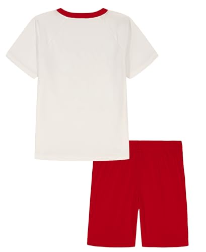 Image of Under Armour Boys' 2-piece Short Sleeve Graphic T-Shirt and Shorts Set, Lightweight & Breathable