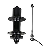 DH901YR 8/9/10-Speed Bicycle Rear Wheel Hub for 6-Bolt Disc Brake, Two Bearing, M10*135 * 145L, 14G*36H, Cassette HG Freehub, for 6-Bolt Disc Brake, Black