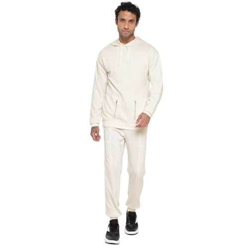 Image of OFF LIMITS Men's DT PIPING CORE Hooded Running Sports Tracksuits