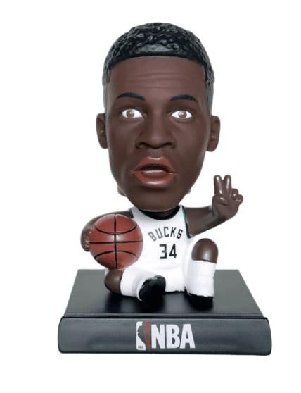 UMANI® Action Figure Limited Edition Bobblehead with Mobile Holder for Car Dashboard, Office Desk & Study Table (BH-34 White Buck)