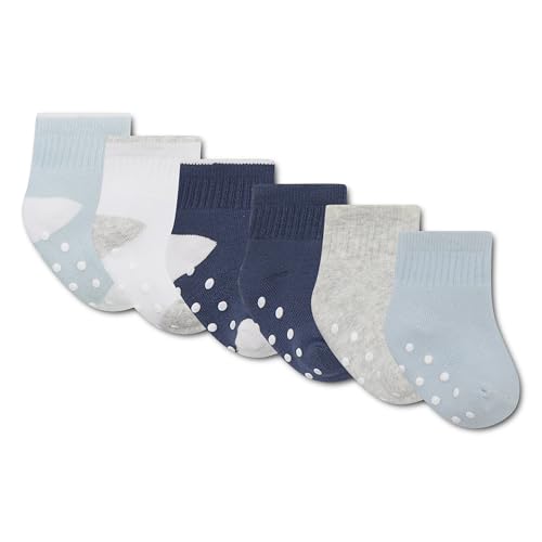 Image of HUGGIES Baby Multi-pack Lightweight Ankle Gripper Socks