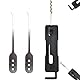 Türöffnungswerkzeug Anzug, Tragbar Lockpicking Set, Faltbar Lock Picking Tool Set, im Freien Schloss Knacken Set Geeignet für Anfänger und Professionelle Schlosser