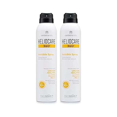 Heliocare Invisible Spray 360 SPF50+ 2x200ml Cover