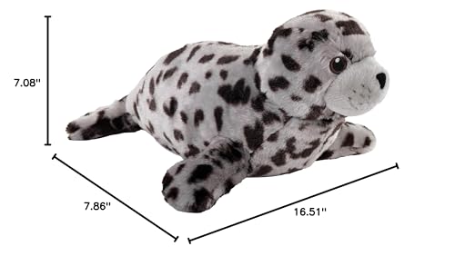 Wild Republic Cuddlekins Eco Harbor Seal, Stuffed Animal, 12 Inches, Plush Toy, Fill is Spun Recycled Water Bottles, Eco Friendly - Image 2