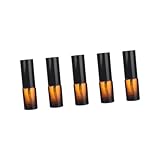 Photo Gallery topperfun 5 pezzi bottiglie vetro tea color spray riutilizzabili per essenziali dispenser portatile per viaggio e casa subpackaging Photo Gallery topperfun 5 pezzi bottiglie vetro tea color spray riutilizzabili per essenziali dispenser portatile per viaggio e casa subpackaging