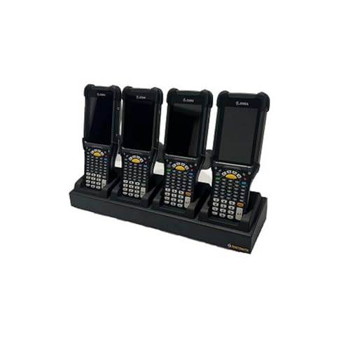 4 Slot Charging Dock for Zebra MC 9300, Charger for MC9300, MC9400, MC9450: Portsmith PSC4MC9300C