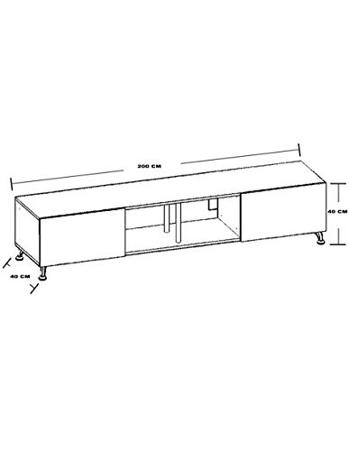 Reviews y listado de Muebles para pantalla modernos del mes. 3 Imagen adicional