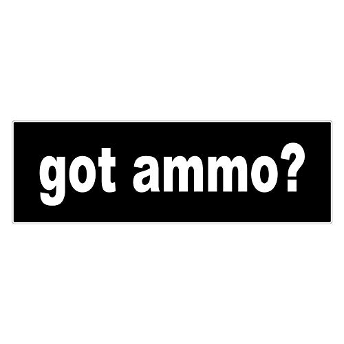StickerJOE Got Ammo? Gun Sticker Decal 9