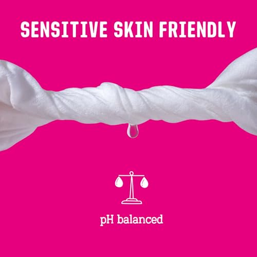 Image of Flo - Get Fresh Wipes (20 Count, Pack of 1) pH Balanced Feminine Wipes - Super Soft - Soothing Aloe Vera, Coconut, Shea Butter - Sensitive Skin Friendly - Made with Plant Cellulose - Vegan Friendly