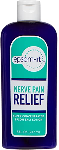 EPSOM-IT NERVE PAIN RELIEF: Super-Concentrated Magnesium Sulfate Cream Fortified with Arnica, Capsaicin, and Aloe Vera. For â€œpins and needlesâ€ Nerve Pain, Numbness, and Peripheral neuropathy