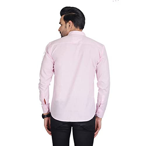 Image of Man Slim Fit Cotton Casual Shirt