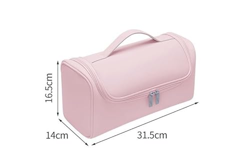 شنطة سفر من سينكسي متوافقة مع دايسون/شارك فليكس ستايل، شنطة سفر محمولة مقاومة للماء من البولي يوريثين مع خطاف تعليق، شنطة حمل متوافقة مع دايسون / شارك اير راب فليكس ستايل كومبليت ستايلر (لون بينك)