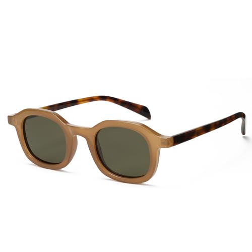 Cyxus Sunglasses for Women Men Polarized Round Retro Vintage Stylish UV400 Protection TR P15592