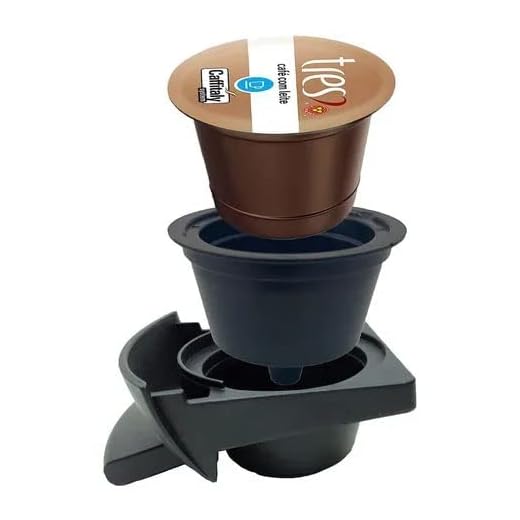 Adaptador de Cápsula Três Corações para Cafeteira Dolce Gusto