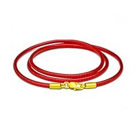 Collana Girocollo In Pelle Nera Marrone Con Corda Intrecciata - Foto 7