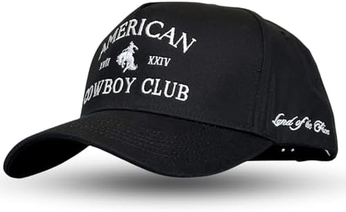 Vintage Western Trucker Hat | Men & Women | Country Cute Caps for Cowgirls Cowboys | Camo Denim Embroidered Cotton | Snapback