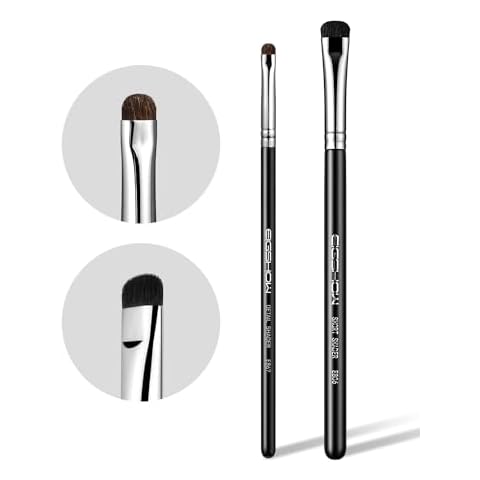EIGSHOW Concealer Brush & Eyeshadow Smudge Brush Detail Shader Makeup Brush for Blending Eyeshadow Short Shader Precision Makeup Brush High-End Small Eyeshadow Brush for Creasing & Cat Eye Makeup Loo Cover