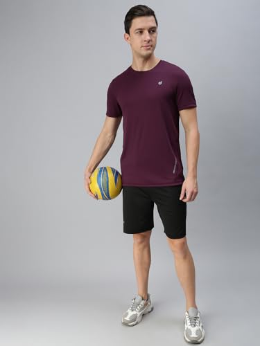 Image of Macroman M-Series Active Tee for Men in Ultra-Light Polyester Mesh, Sweat-Wicking & UV-Protected Full Sleeve T-Shirt for Performance & Style