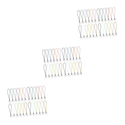 Corde de téléphone portable multifonctionnelle avec cordon pratique pour clés couleurs aléatoires