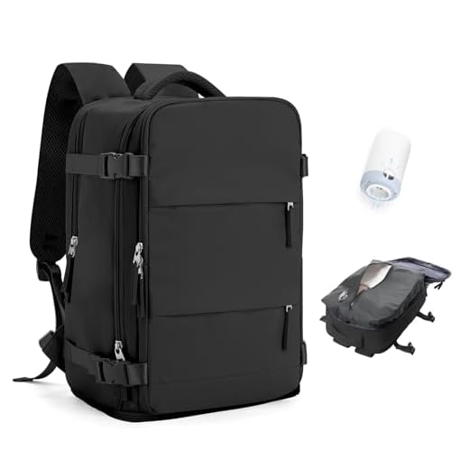 Vacuum Travel Backpack with Compressor