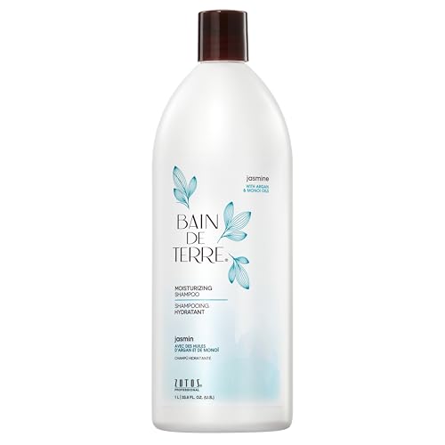 Bain De Terre 2361096 Jasmine Moisturizing Shampoo, Luxurious Hydration For Dry Hair cover