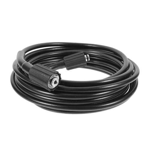 NOLITOY Tubo Flessibile Pvc da Giardino ad Alta Pressione per Idropulitrice 8 M, Tubo Antiesplosione per Pulizia Esterni e Auto Raccordi Resistenti All’usura