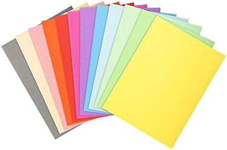 Exacompta - Ref 410000E - Forever Collection - Recycled Square Cut Folder - A4 (210 x 297mm), 220gsm Recycled Board, Blue Angel Certified - Assorted colours (Pack of 100)