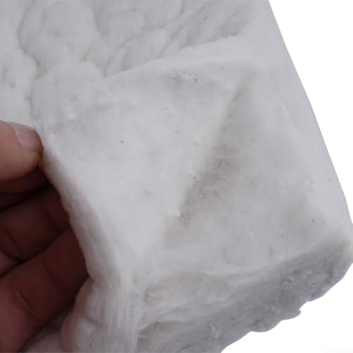 Zilimontt Fibras de calcio y magnesio y silicato para chimenea, manta de seguridad para bioetanol y quemadores de gel, tamaños de 30 x 10 x 1 cm a 30 x 20 x 5 cm, alta resistencia (30 x 20 x 3 cm)