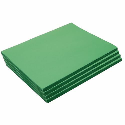 Colorations 9 x 12 Mediumweight Holiday Green Construction Paper - 200 Sheets Bulk Pack Art Paper Arts and Crafts School Supplies Drawing Coloring Painting 3D Art