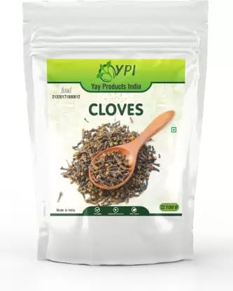 Yay Products India Whole Spices Kerala Thalanadu Cloves Laung (100 Gram)