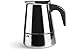 Ibili 8411922451962 Cafetera Express INOX Moka, Multicolor, Talla Única, Nylon