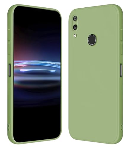 RankOne Funda para Huawei Y7 2019 / Y7 Pro 2019 / Y7 Prime 2019 / Y7S (6.26' Inches) Carcasa de Silicona de TPU Suave - Verde Matcha